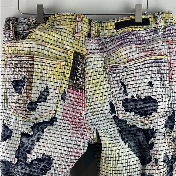 Embellish Distressed Jeans Size 36 - Picture 14 of 16